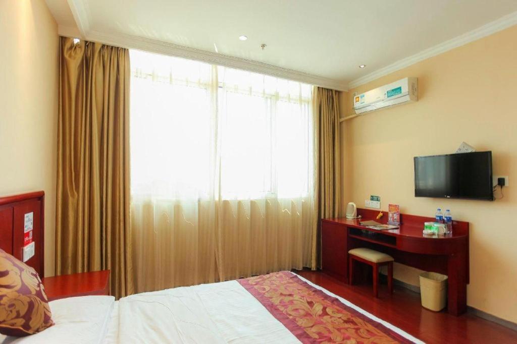 Greentree Inn Jiangsu Nantong Qidong Bus Station Express Hotel Hexingzhen Esterno foto