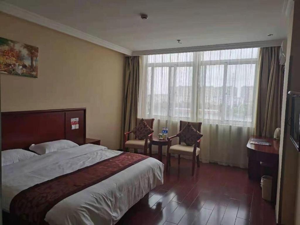 Greentree Inn Jiangsu Nantong Qidong Bus Station Express Hotel Hexingzhen Esterno foto