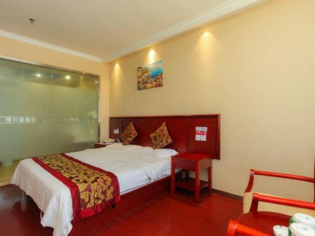Greentree Inn Jiangsu Nantong Qidong Bus Station Express Hotel Hexingzhen Esterno foto
