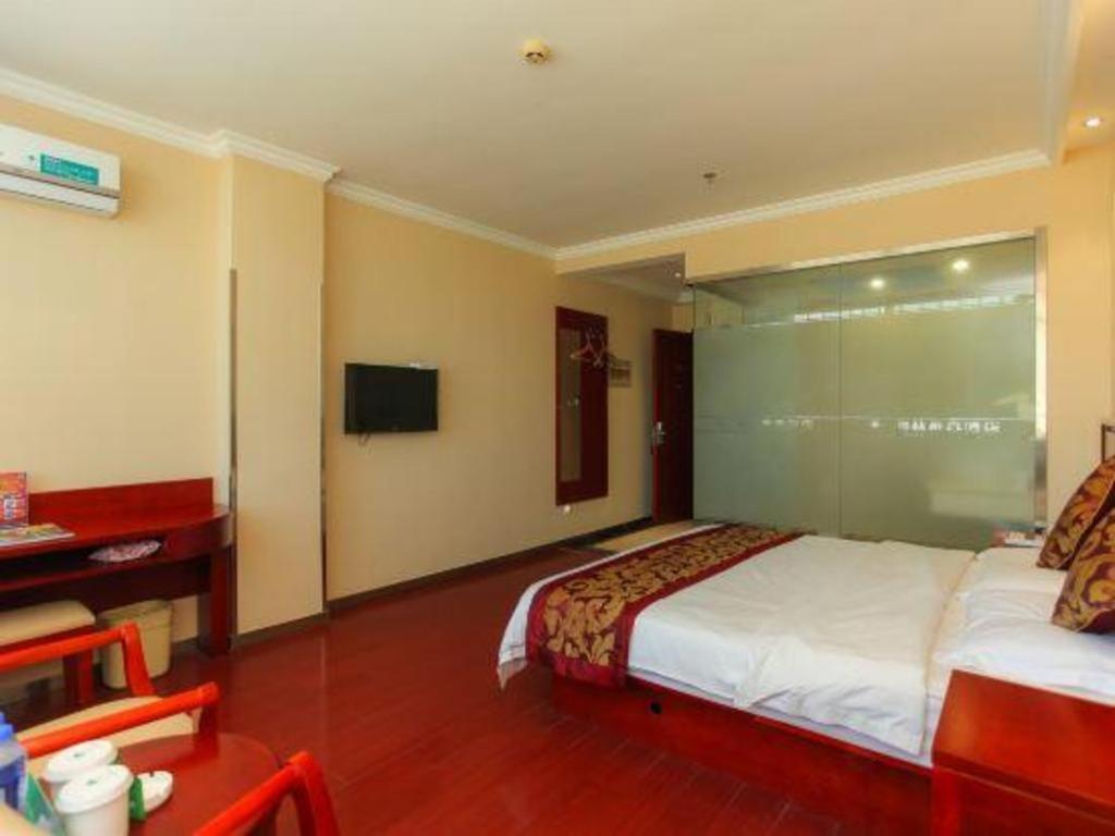 Greentree Inn Jiangsu Nantong Qidong Bus Station Express Hotel Hexingzhen Esterno foto