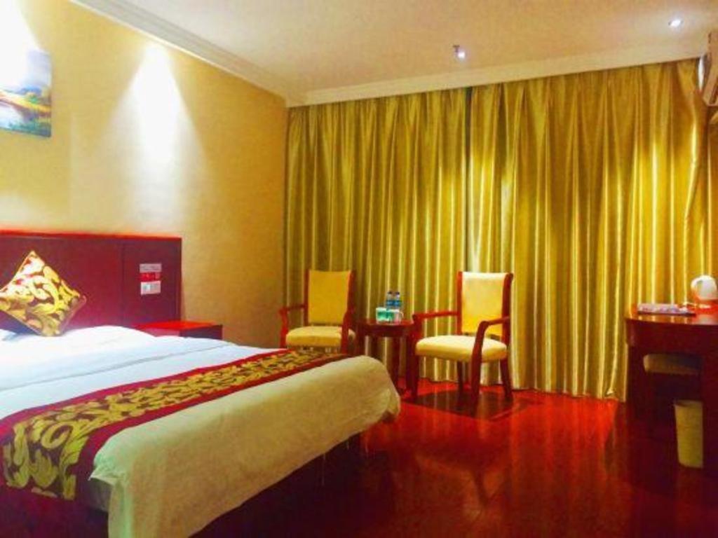 Greentree Inn Jiangsu Nantong Qidong Bus Station Express Hotel Hexingzhen Esterno foto