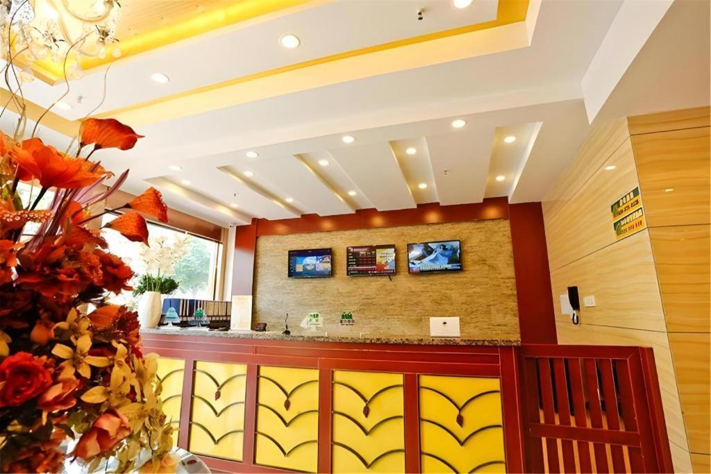 Greentree Inn Jiangsu Nantong Qidong Bus Station Express Hotel Hexingzhen Esterno foto