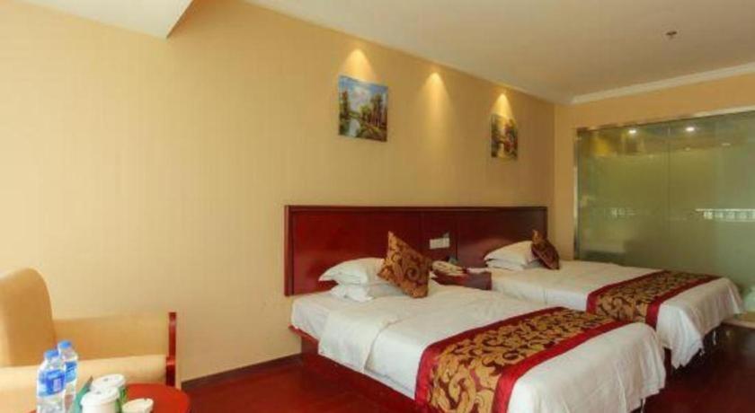 Greentree Inn Jiangsu Nantong Qidong Bus Station Express Hotel Hexingzhen Esterno foto