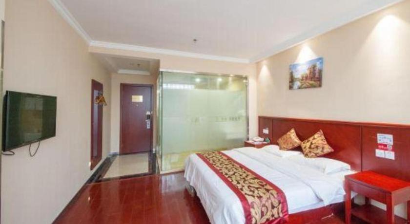 Greentree Inn Jiangsu Nantong Qidong Bus Station Express Hotel Hexingzhen Esterno foto